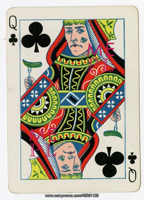 : Vanity Fair Transformation Playing Card : Vanity Fair Transformation Playing Card