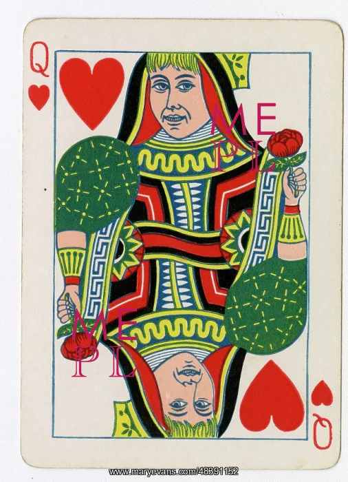 : Vanity Fair Transformation Playing Card : Vanity Fair Transformation Playing Card