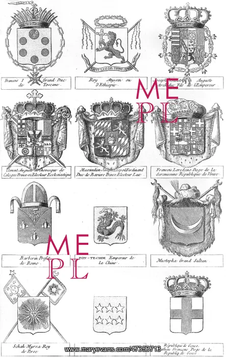 : VARIOUS COATS OF ARMS : VARIOUS COATS OF ARMS