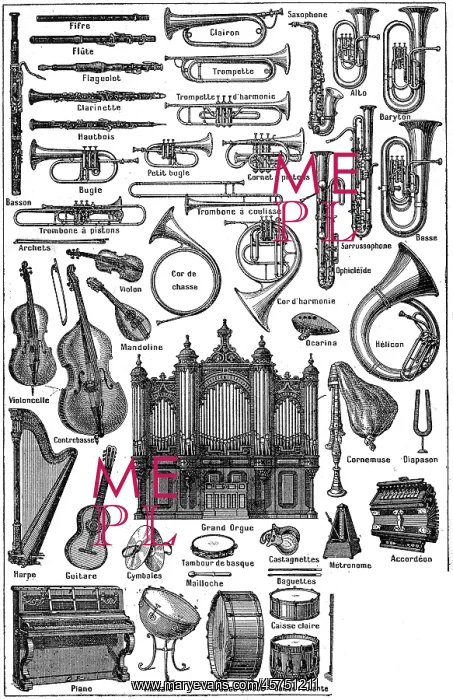  : Various musical instruments