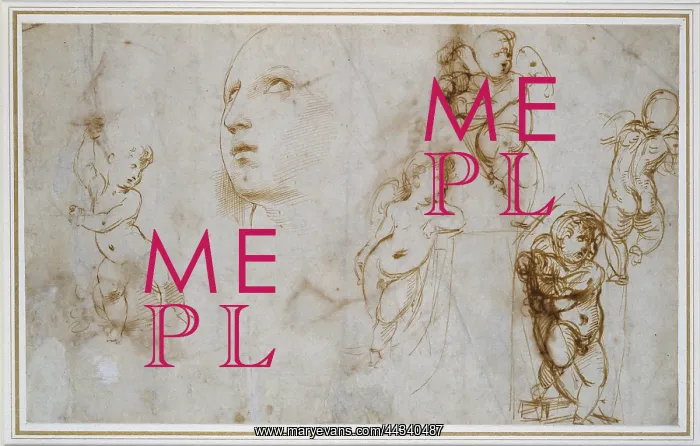: Various studies, drawings by Raphael : Various studies, drawings by Raphael