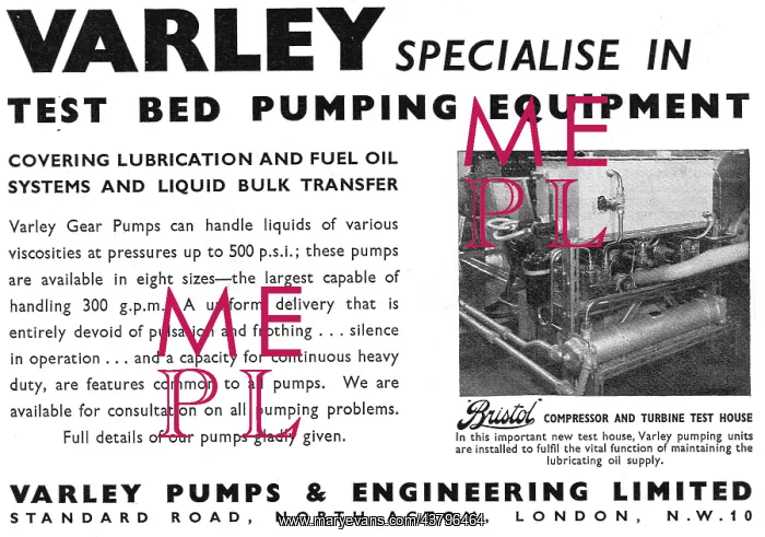 : Varley Test Bed Pumping Equipment : Varley Test Bed Pumping Equipment