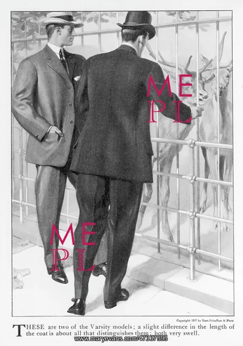  : Varsity Sac Suits 1907