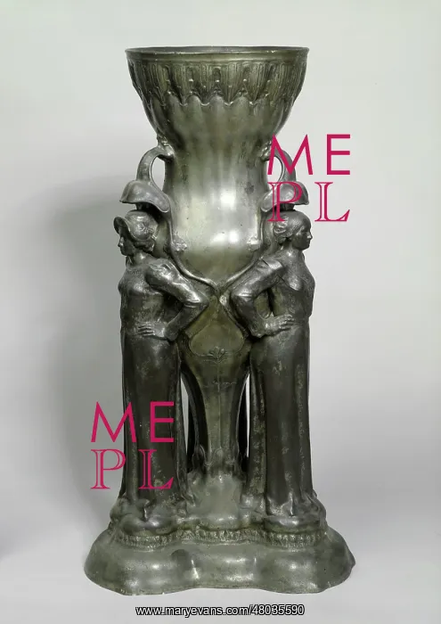 : Vase with caryatids : Vase with caryatids