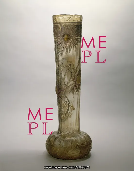 : Vase with chrysanthemums : Vase with chrysanthemums