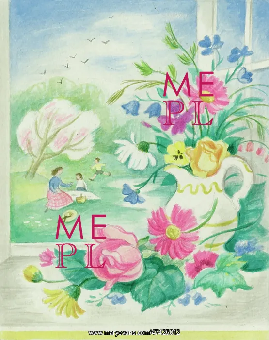  : Vase of flowers