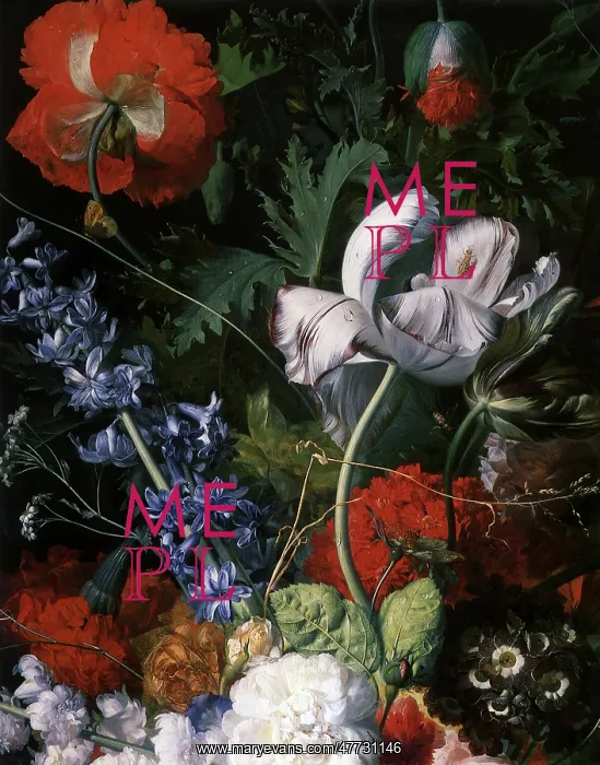  : Vase of Flowers in a Niche