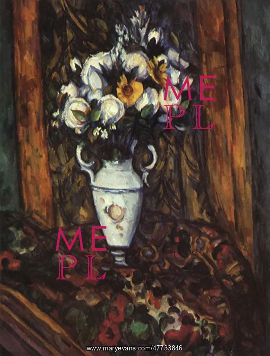  : Vase of Flowers, by Paul Cezanne