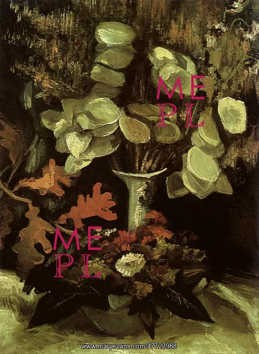  : Vase with Honesty, by Van Gogh