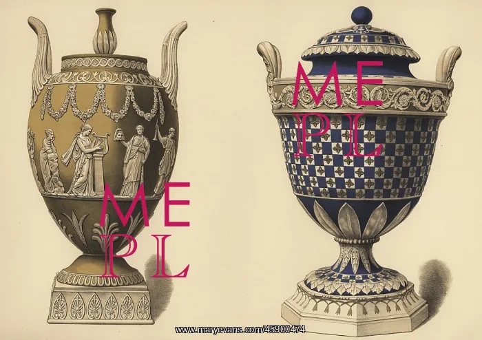 : Vase with reliefs of the nine Muses and Apollo : Vase with reliefs of the nine Muses and Apollo
