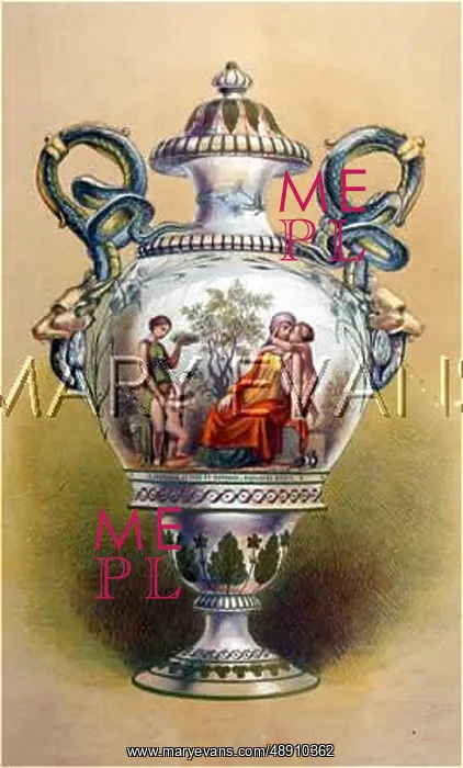 : VASE FROM SEVRES 1851 : VASE FROM SEVRES 1851