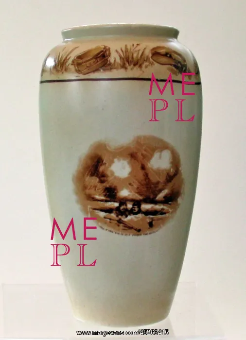 : Vase - A Souvenir of the Great War : Vase - A Souvenir of the Great War