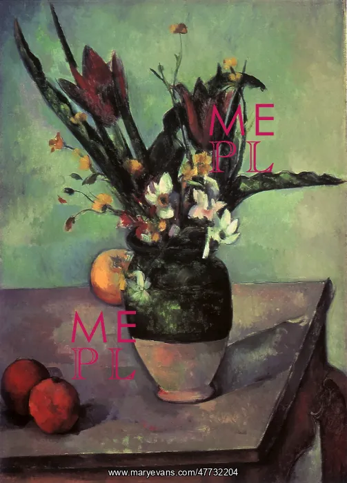  : Vase of Tulips, by Paul Cezanne