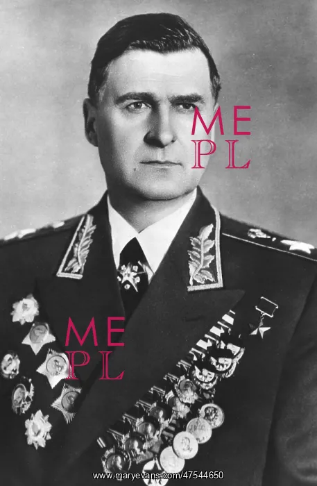 : Vasily Sokolovsky, Soviet Russian military commander : Vasily Sokolovsky, Soviet Russian military commander