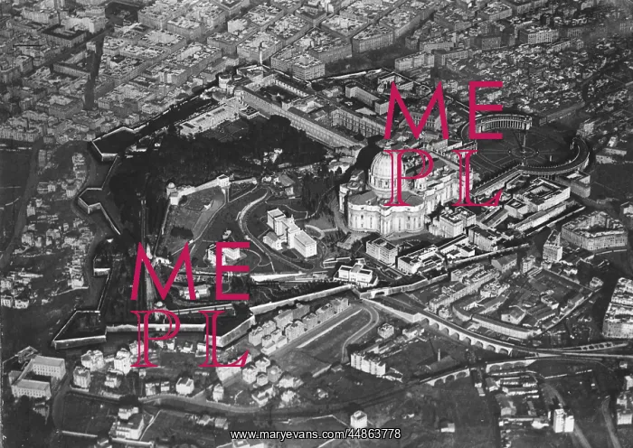 : VATICAN AERIAL VIEW : VATICAN AERIAL VIEW