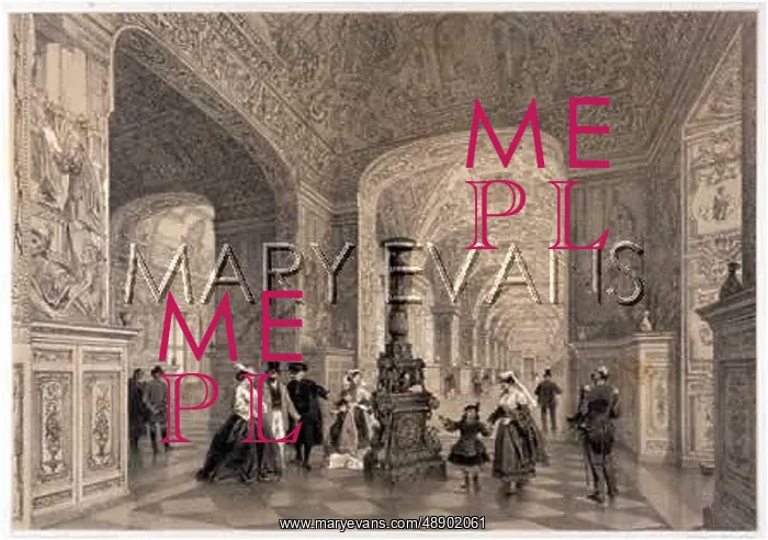 : VATICAN LIBRARY, 1860S : VATICAN LIBRARY, 1860S
