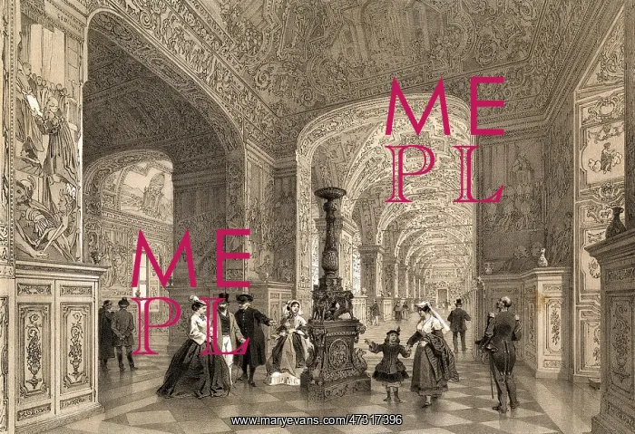 : VATICAN LIBRARY / C.1860 : VATICAN LIBRARY / C.1860