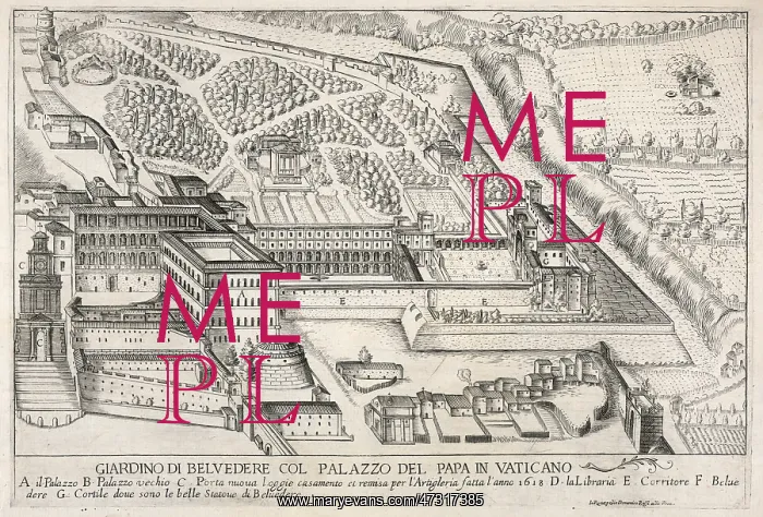 : VATICAN PALACE / ROME / C17 : VATICAN PALACE / ROME / C17
