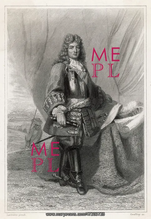  : Vauban. Sebastien seigneur de Vauban (1633 - 1707) French military engineer