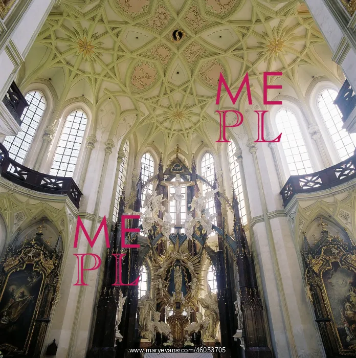 : Vaults and high altar of Kladruby : Vaults and high altar of Kladruby