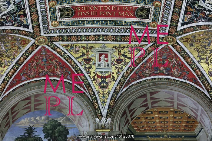 : Vaults, Piccolomini Library, Siena Cathedral : Vaults, Piccolomini Library, Siena Cathedral