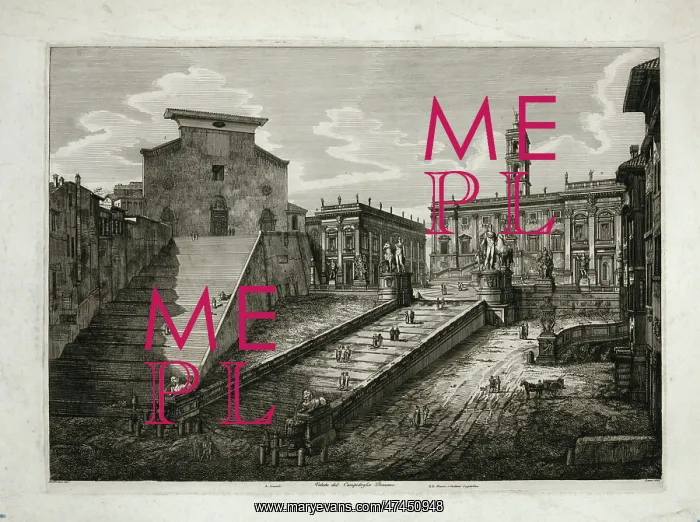  : Veduta del Campidoglio Romano