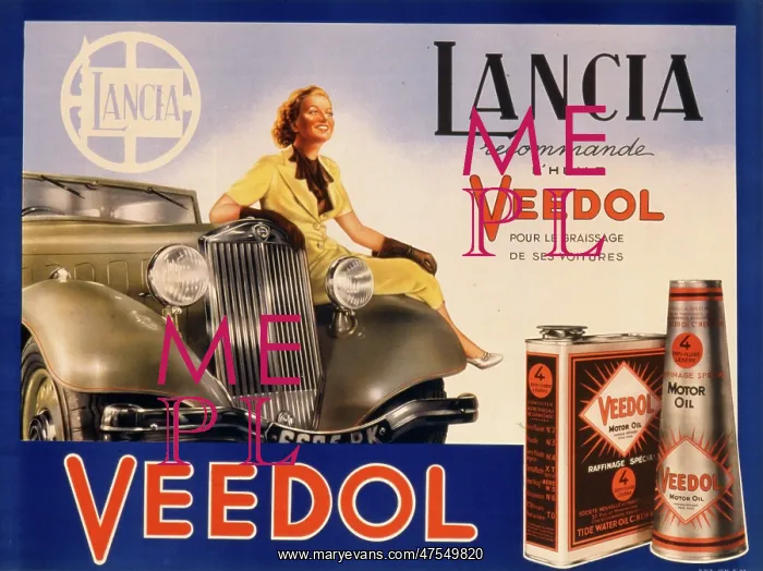 : Veedol motor oil poster : Veedol motor oil poster