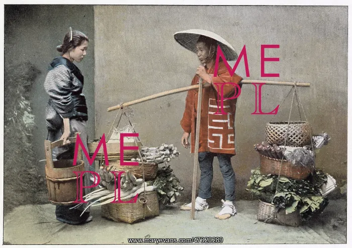 : VEGETABLE SELLER, JAPAN : VEGETABLE SELLER, JAPAN