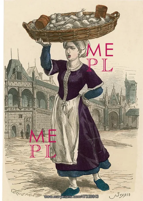 : Vegetable Seller, Paris : Vegetable Seller, Paris