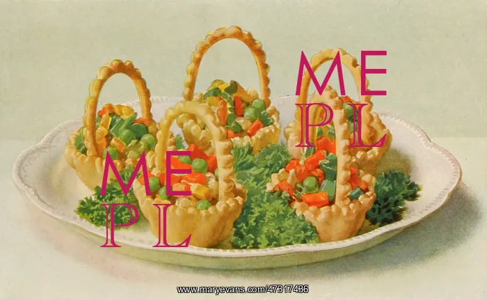 : VEGETABLES IN BASKETS : VEGETABLES IN BASKETS