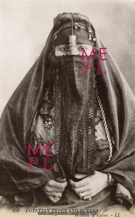  : Veiled Egytian Woman - Cairo