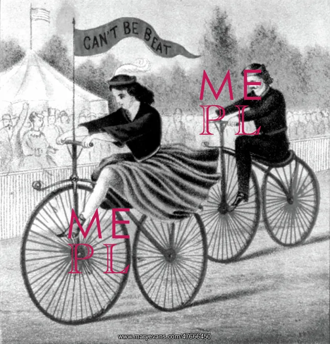 : Velocipede Race, 1869 : Velocipede Race, 1869