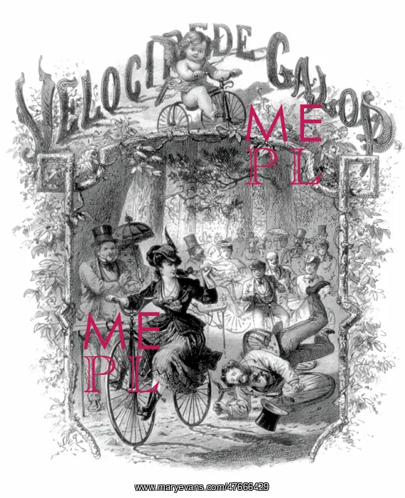 : Velocipede Road Rage, 1869 : Velocipede Road Rage, 1869
