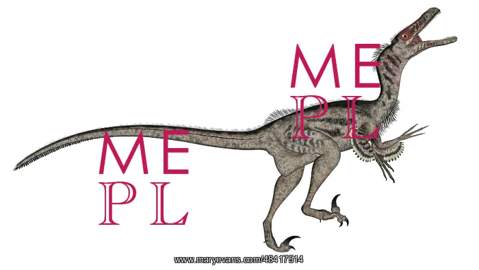 : Velociraptor dinosaur roaring, white background : Velociraptor dinosaur roaring, white background
