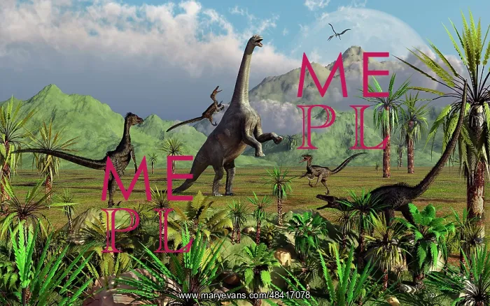 : Velociraptor dinosaurs attack a Camarasaurus for their next : Velociraptor dinosaurs attack a Camarasaurus for their next