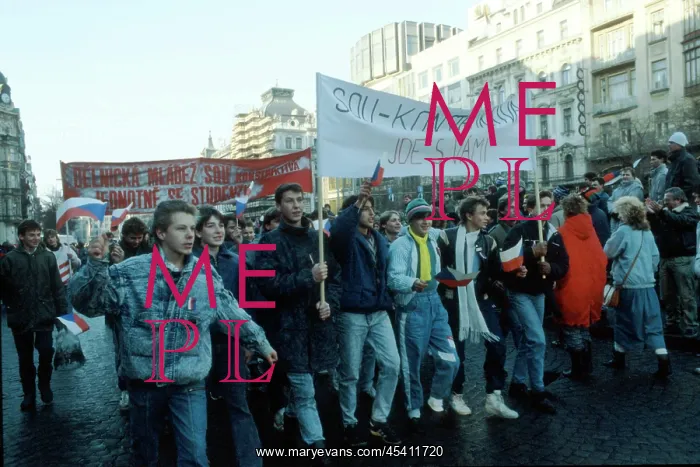 : Velvet Revolution - demonstration : Velvet Revolution - demonstration