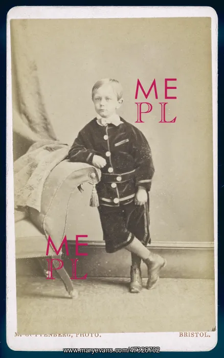 : VELVET SUIT 1870S / BOY : VELVET SUIT 1870S / BOY