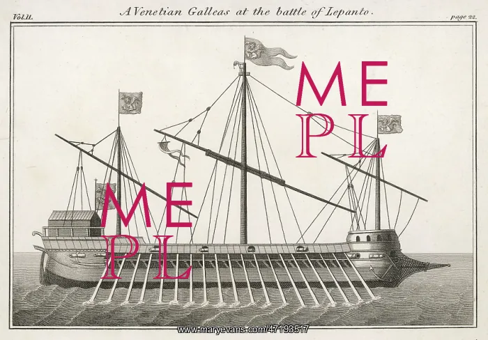 : Venetian Galley 1570 : Venetian Galley 1570