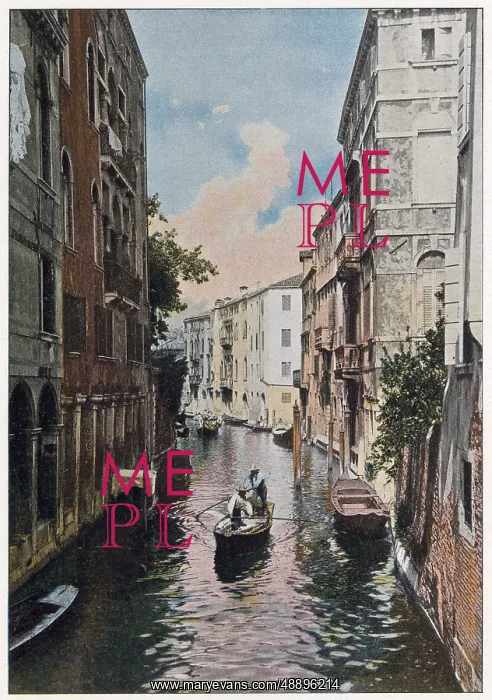 : Venice, Canal Canziano : Venice, Canal Canziano