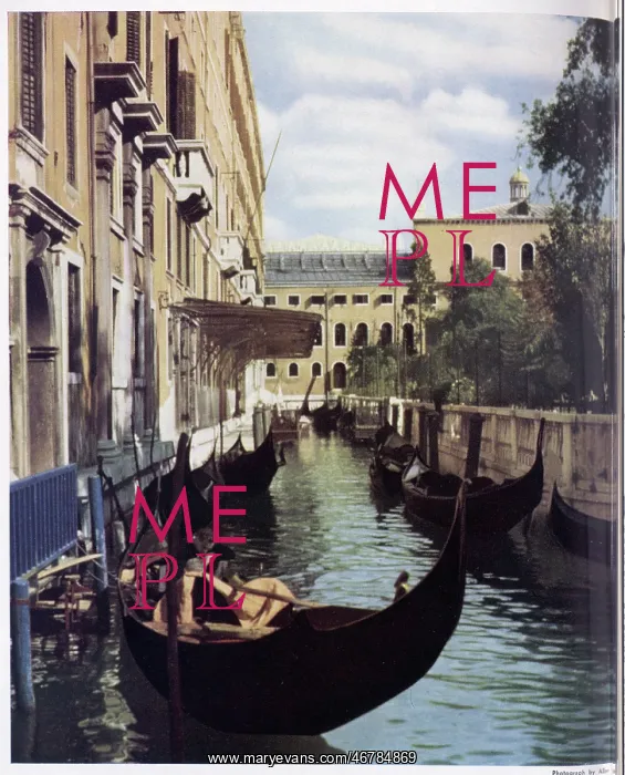 : Venice Canal Scene : Venice Canal Scene