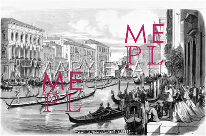 : VENICE / GRAND CANAL 1866 : VENICE / GRAND CANAL 1866