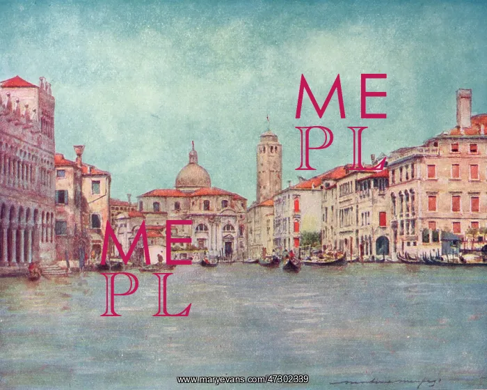: Venice - Grand Canal 1916 : Venice - Grand Canal 1916
