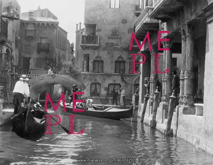 : Venice, Italy, circa 1920s : Venice, Italy, circa 1920s