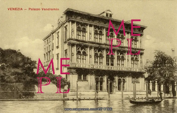 : Venice, Italy - Palazzo Vendramin : Venice, Italy - Palazzo Vendramin