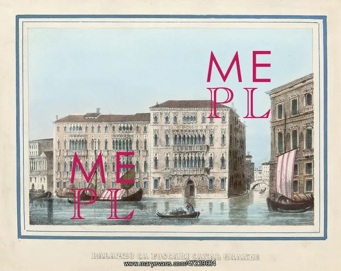  : VENICE / PALAZZO FOSCARI