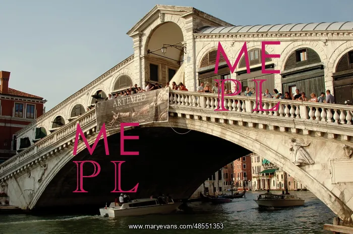  : Venice. Rialto Bridge. Italy