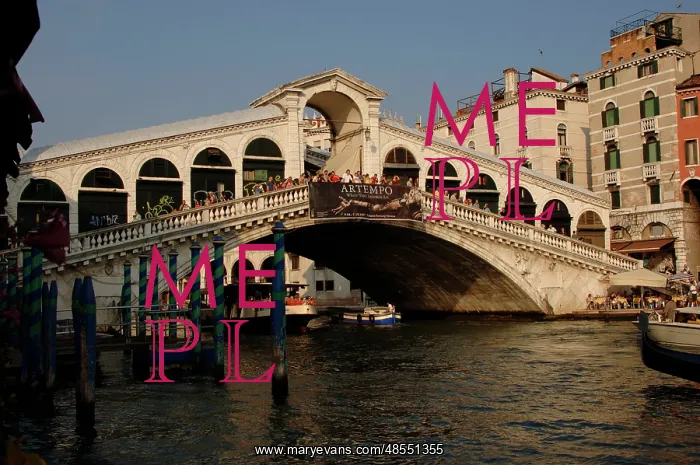  : Venice. Rialto Bridge. Italy