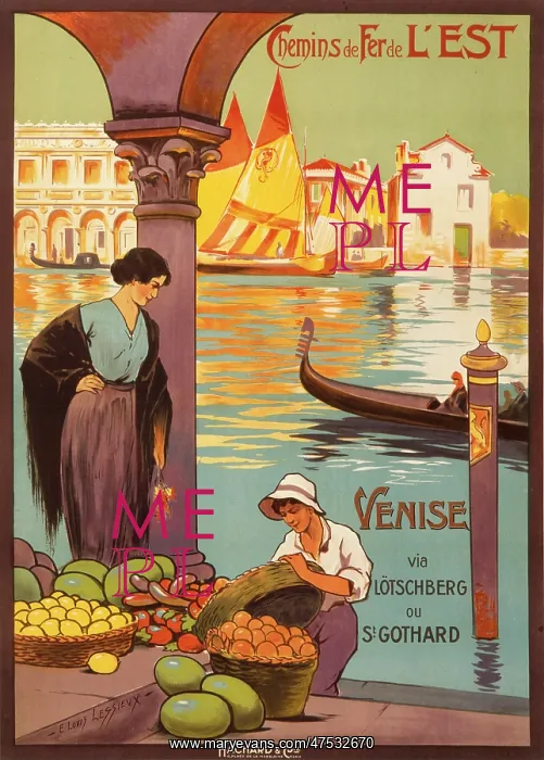 : Venice travel poster : Venice travel poster