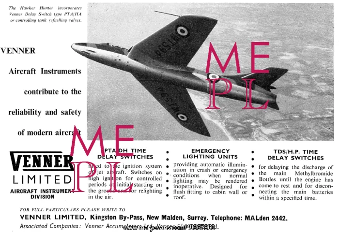 : Venner, Accumulators Time Switches & Aircraft Controls : Venner, Accumulators Time Switches & Aircraft Controls
