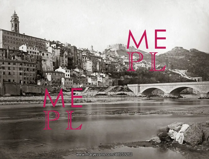  : Ventimiglia, Italy, circa 1890